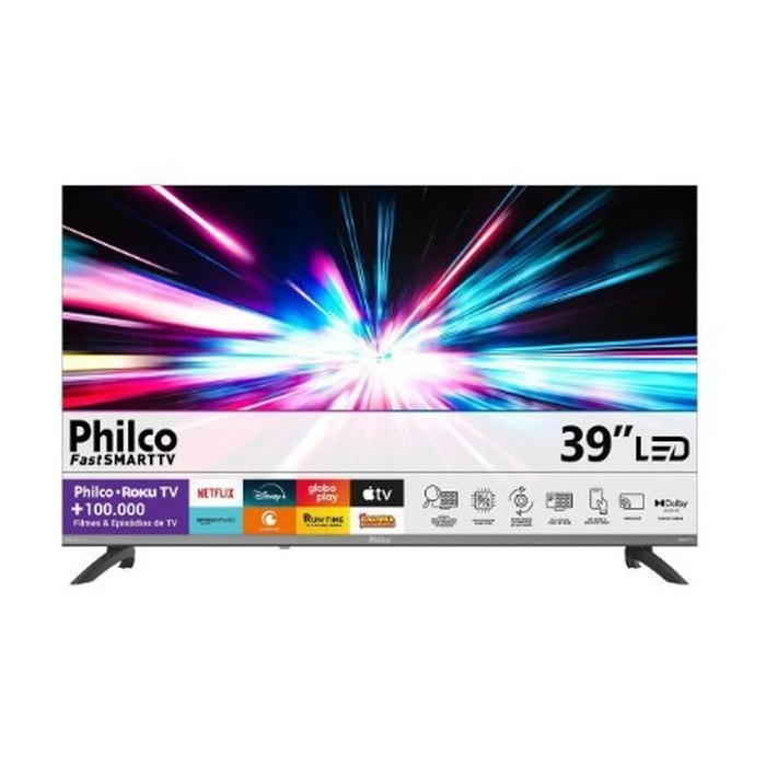 Smart TV 39" Philco Full HD Roku TV P39CRA