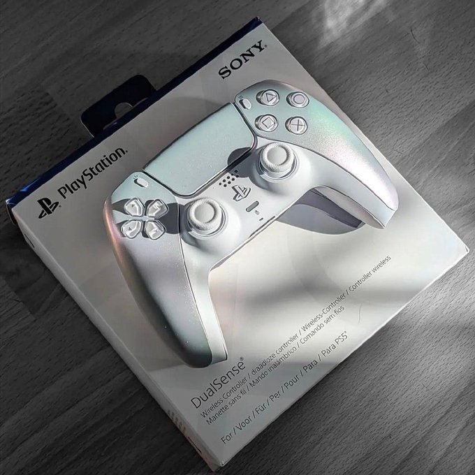 PlayStation Controle sem Fio DualSense Chroma Pearl