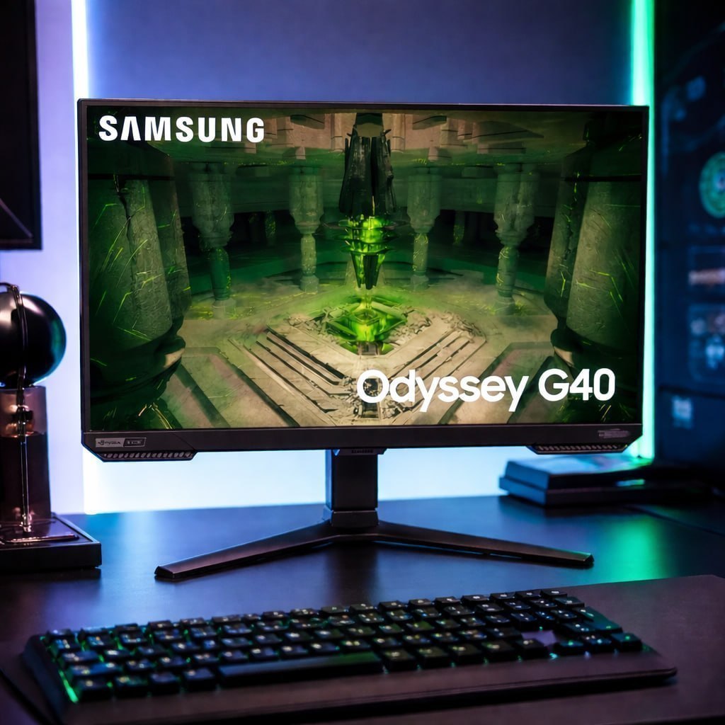 Monitor Gamer Samsung Odyssey G40 27" 240Hz 1ms