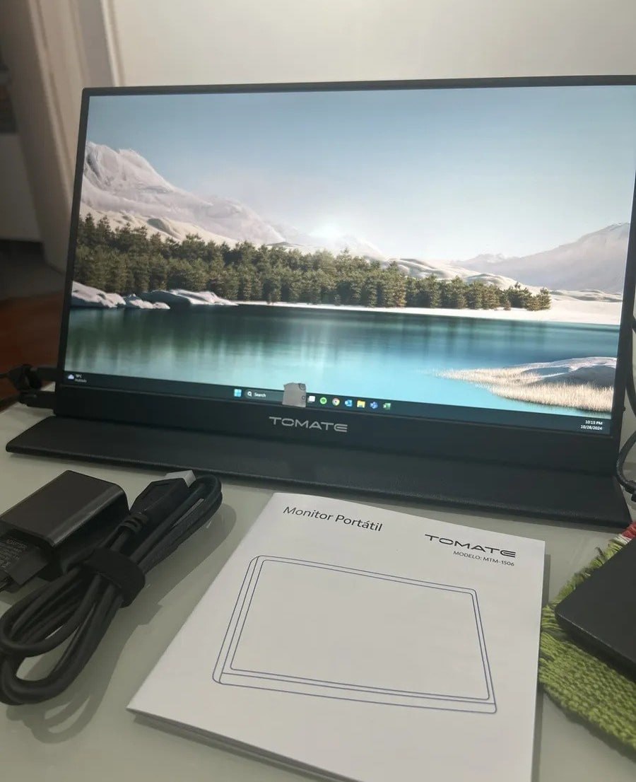 Monitor Portátil 15,6" Tomate MTM-1506 Full HD IPS Ultra Slim