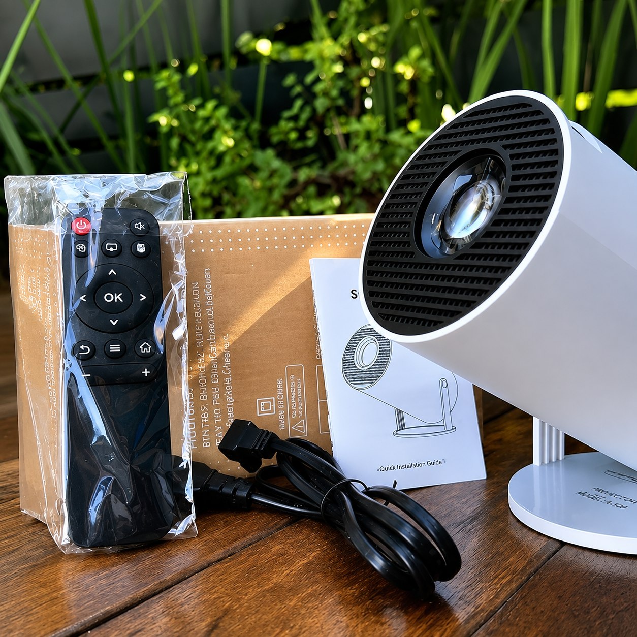 Projetor Portátil 4K HD Douseg HY300