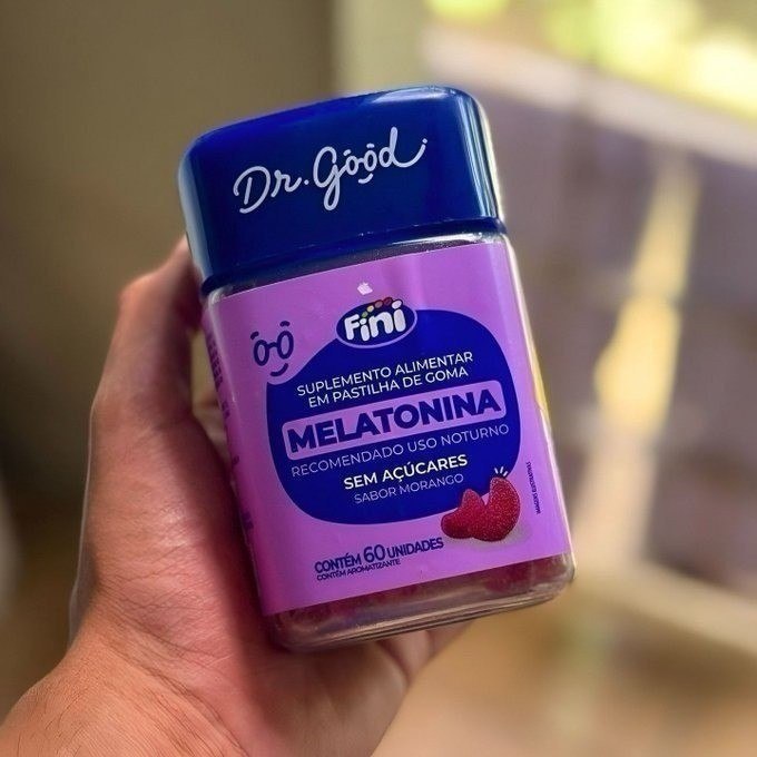 Melatonina 60 Gomas Fini Dr. Good