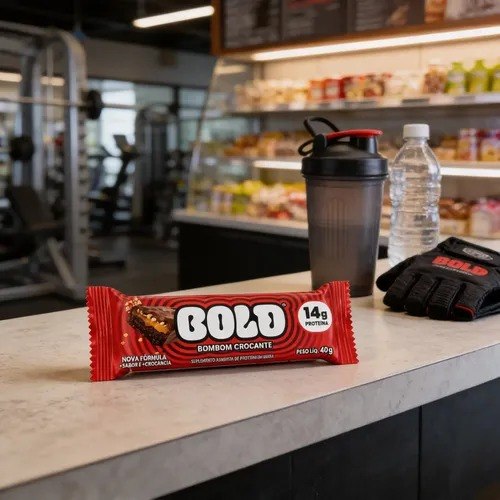 Barra de Proteína Bold Bombom Crocante 40g