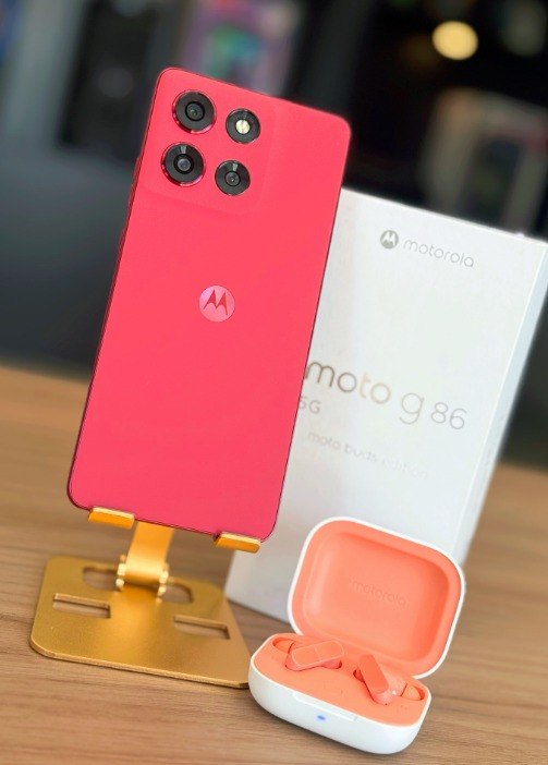 Combo Moto G86 5G 256GB + Fone Moto Buds
