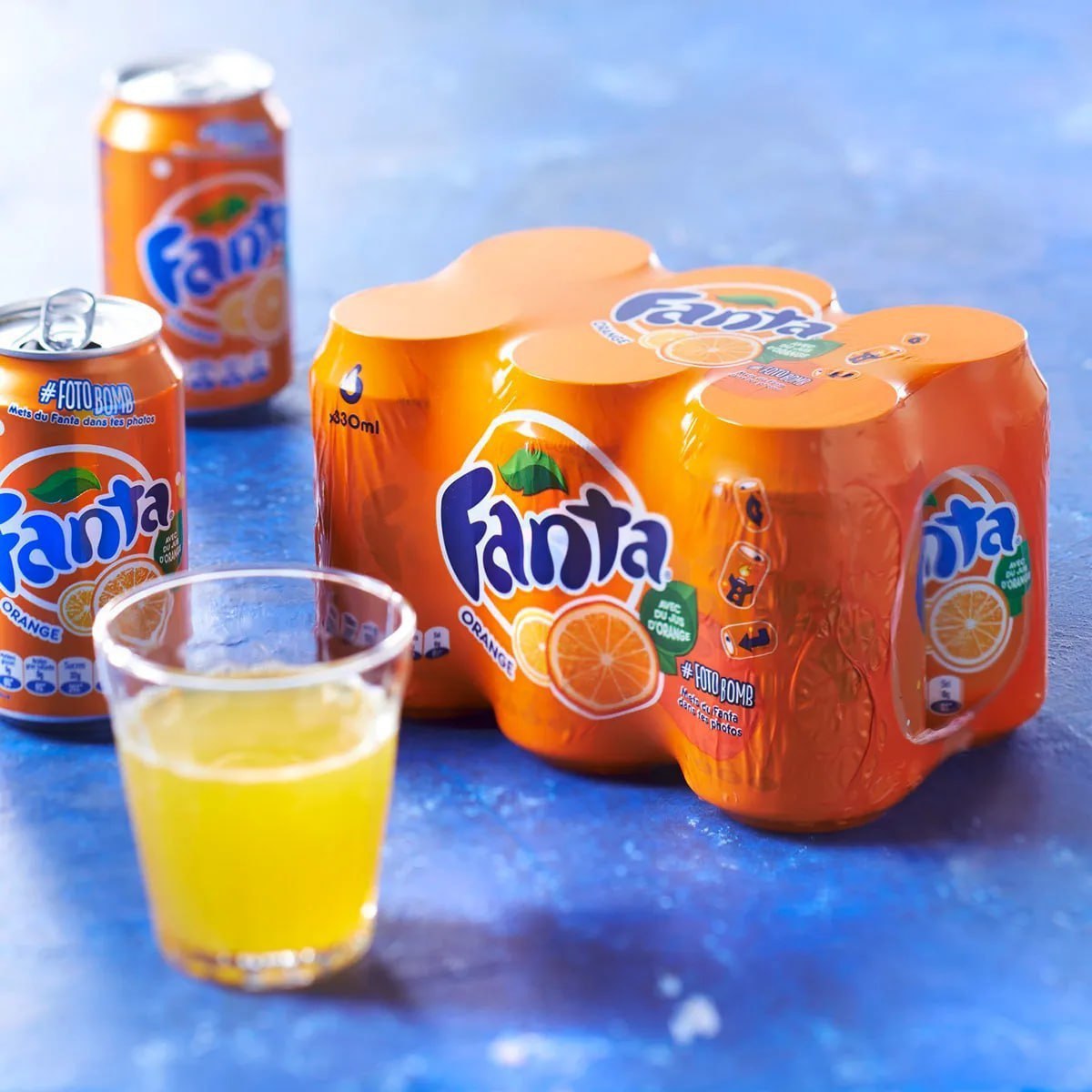 Fanta Laranja Lata 350ml - Pack com 6 Unidades