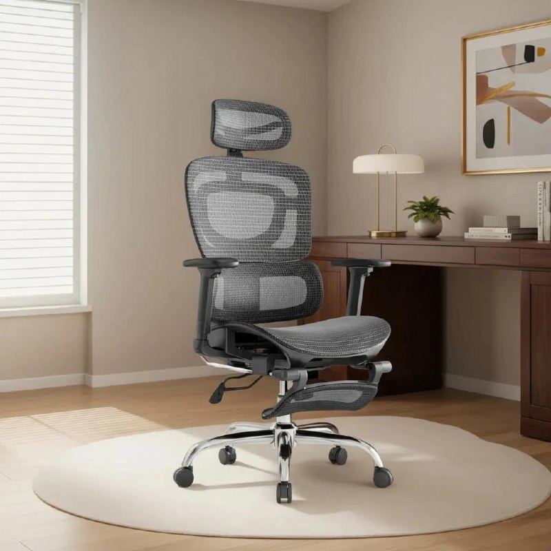 Cadeira de Escritório Ergonômica BT07 e WT07 Suporta até 200kg