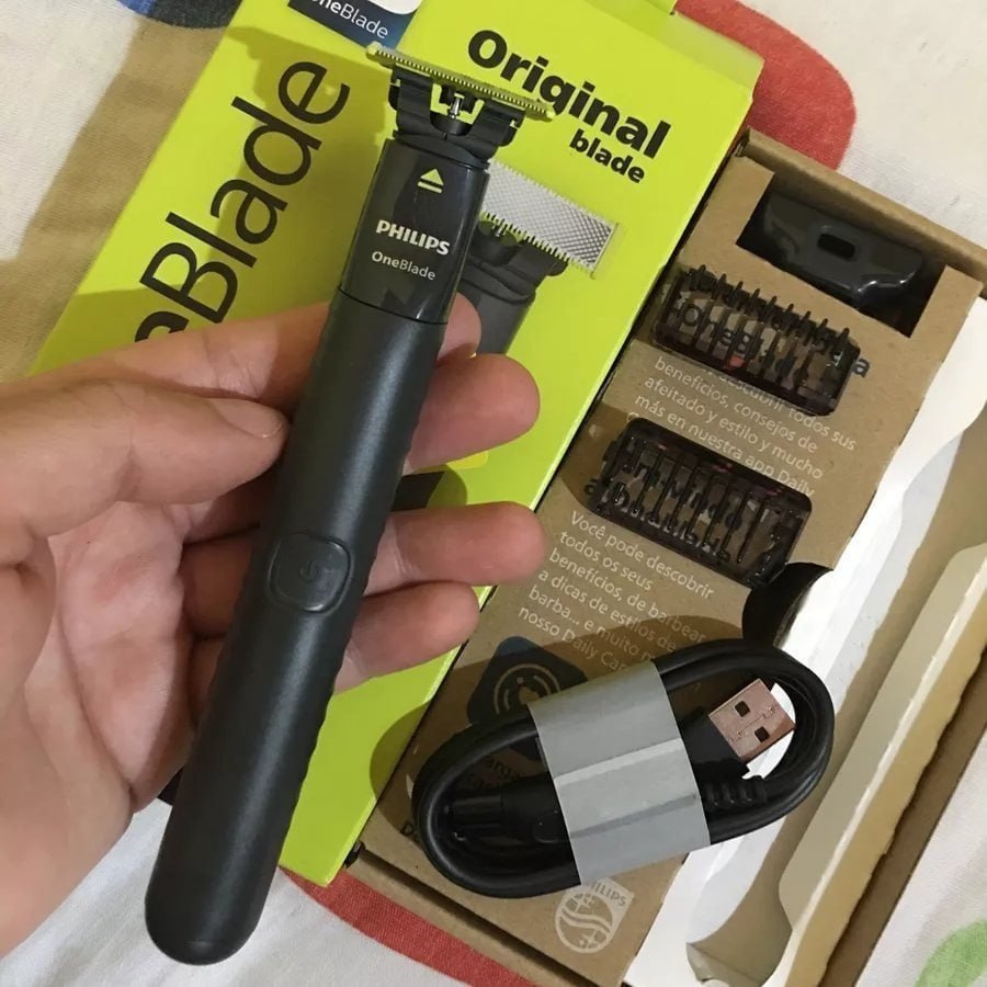 Barbeador e Aparador Elétrico Philips OneBlade