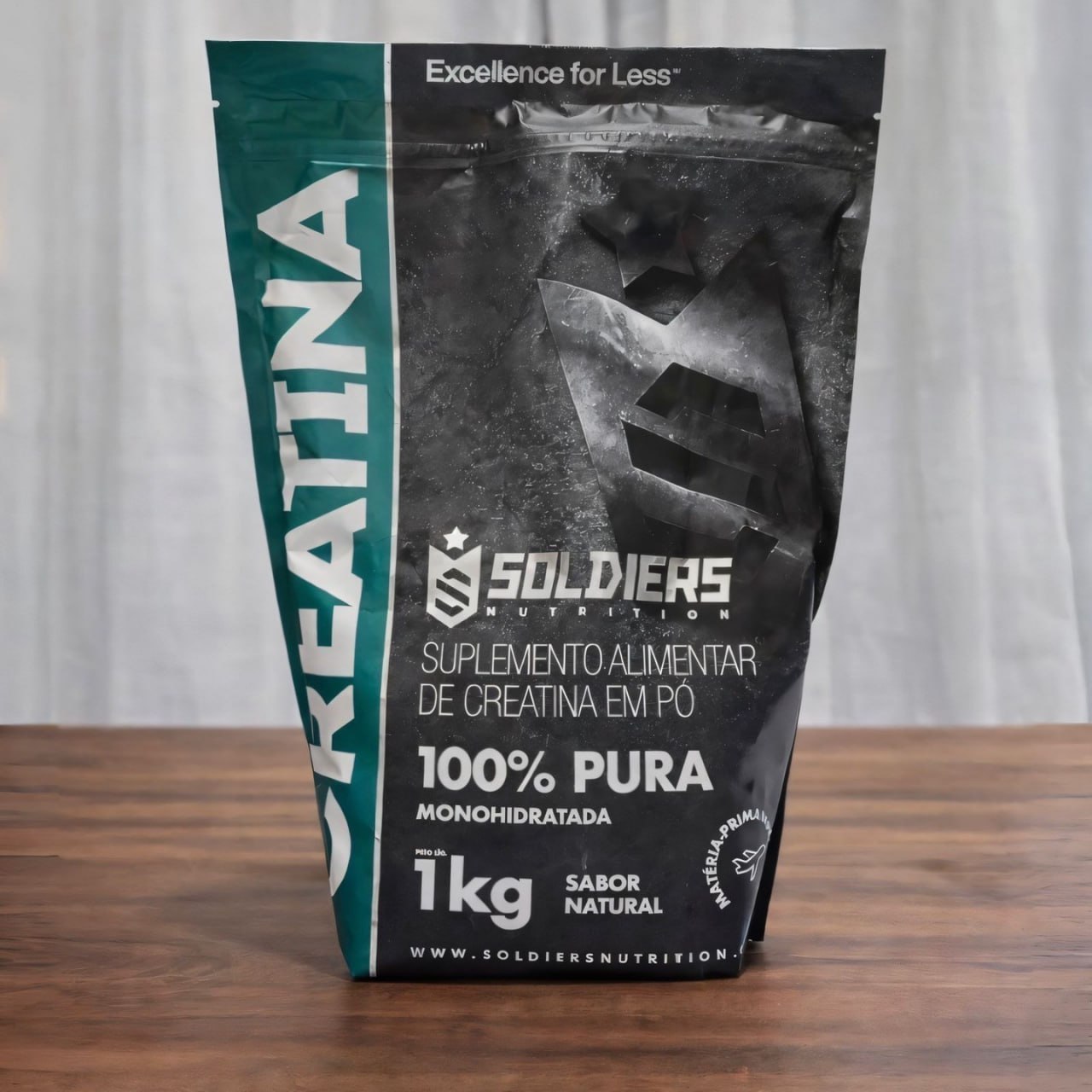 Creatina 100% Pura 1Kg Soldiers Nutrition