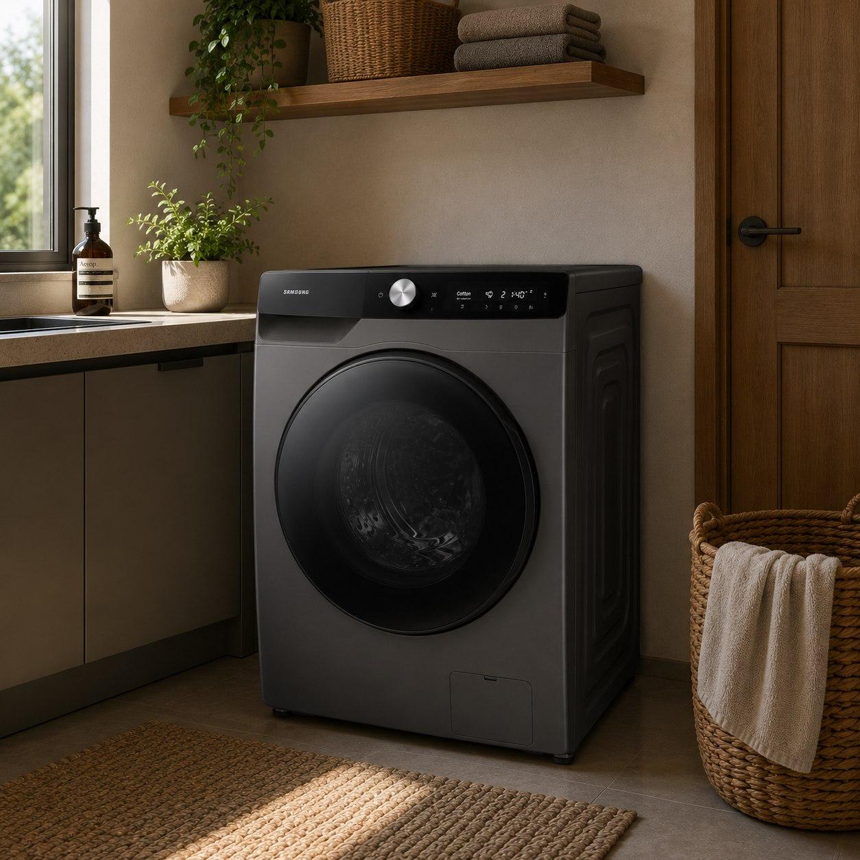 Lava e Seca Smart AI Wash 13KG Inox INVERTER WD13FG