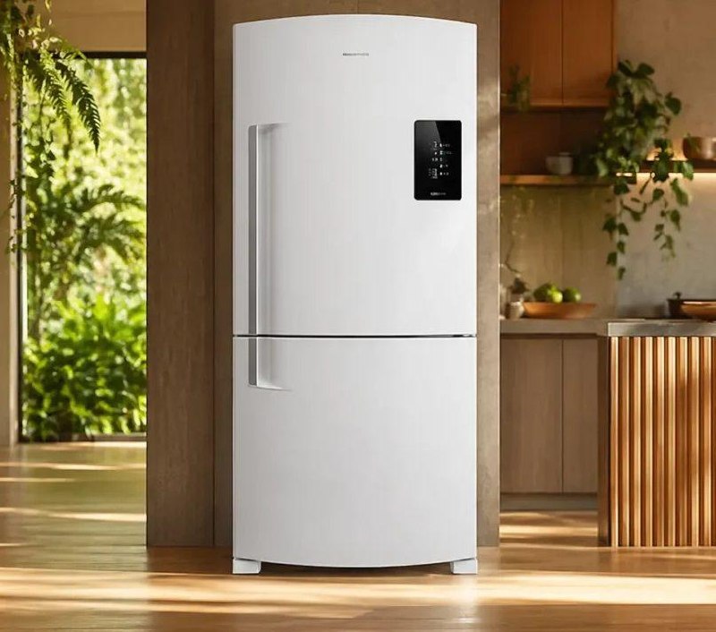 Geladeira Brastemp Frost Free Inverse Xpert Inverter 591L Branca