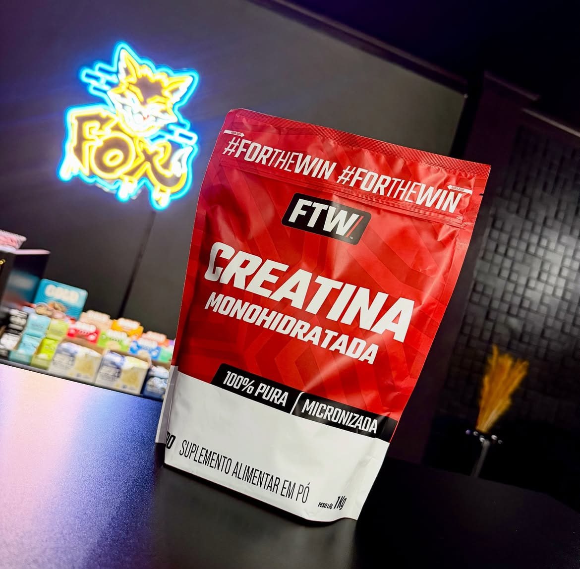 Creatina Monohidratada 100% Pura Refil 1kg FTW