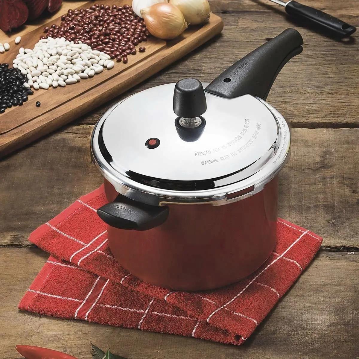Panela de Pressão Tramontina Vancouver Effect Antiaderente 20cm 4,5L