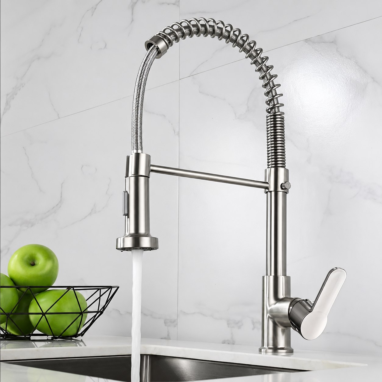 Torneira Cozinha Gourmet Bancada Flexível Monocomando