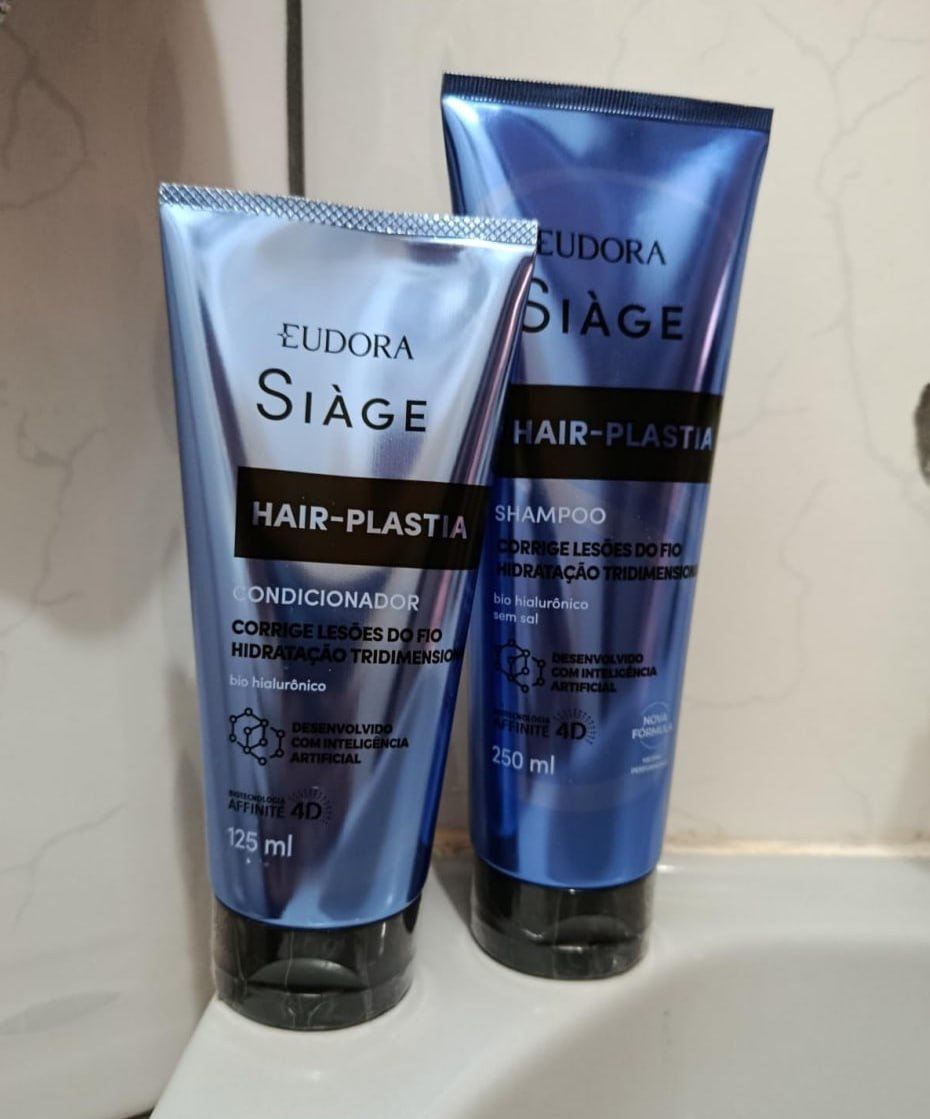 Eudora Siàge Hair-Plastia Shampoo 250ml + Condicionador 125ml