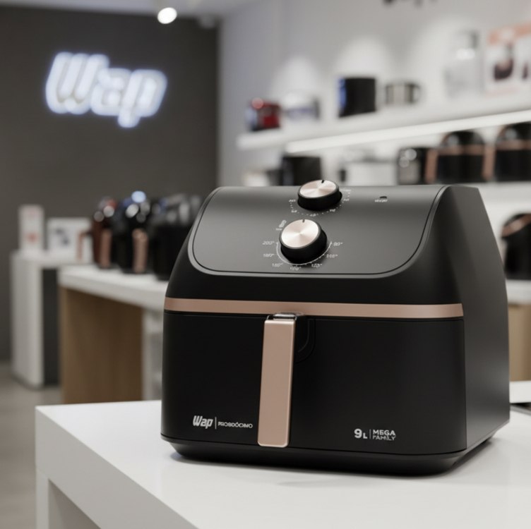 WAP Fritadeira Air Fryer Mega Family 9L