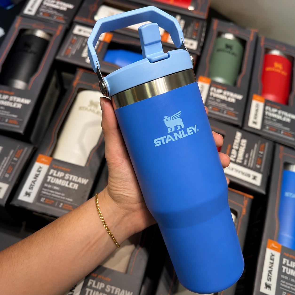 Garrafa Térmica Stanley Flip Straw 887ml