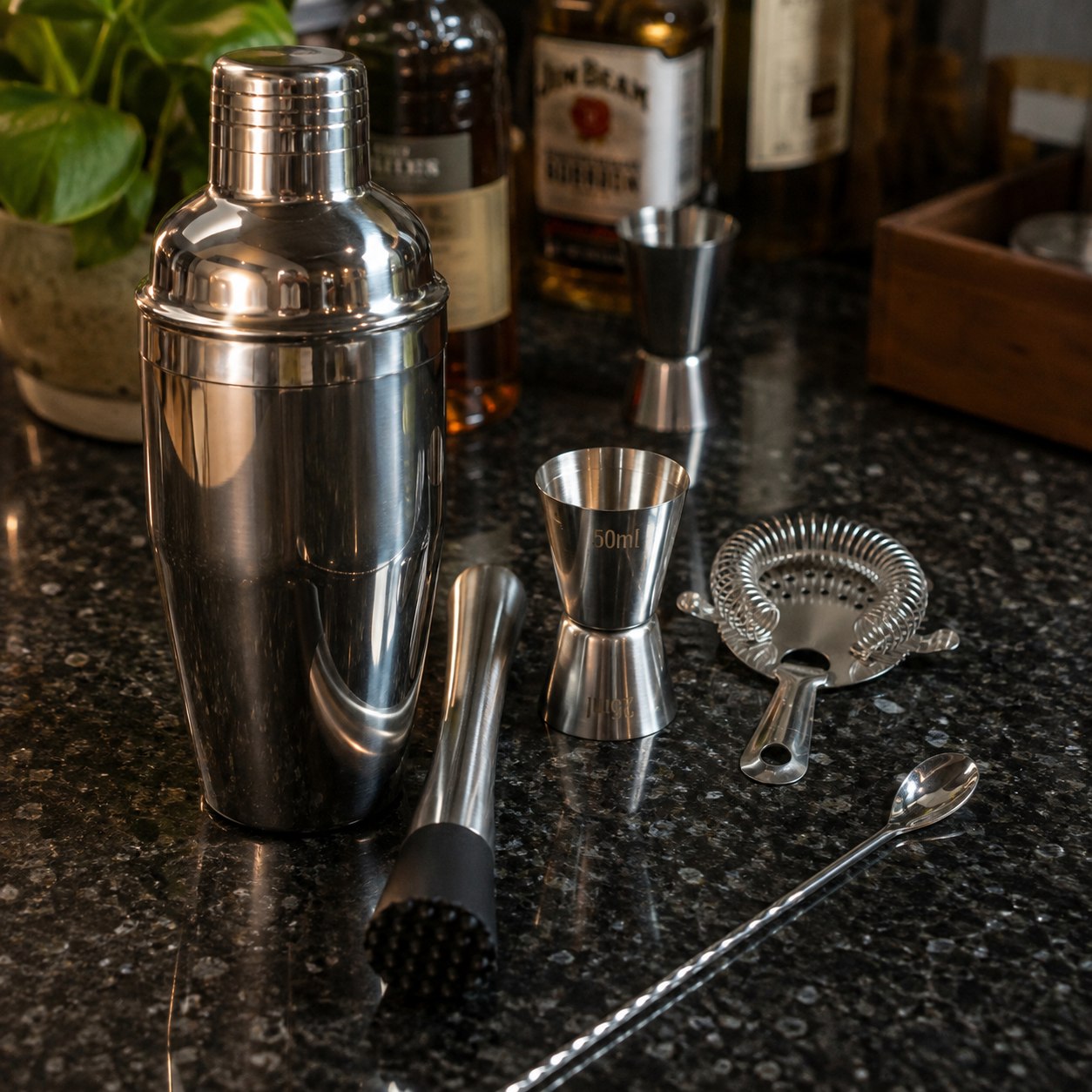 Coqueteleira Bar Man Profissional Inox