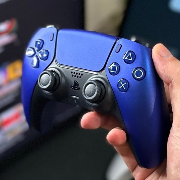 Controle PS5 Dualsense Cobalt Blue Anti Drift TMR Edition