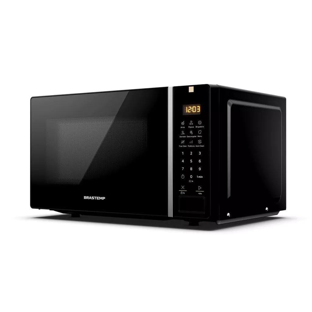 Micro-ondas 23 Litros Multi Preparos Preto Brastemp BMS23AE