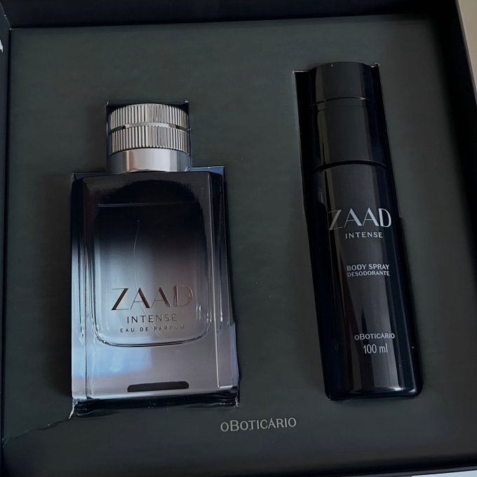 Kit Presente Boticário Zaad Intense