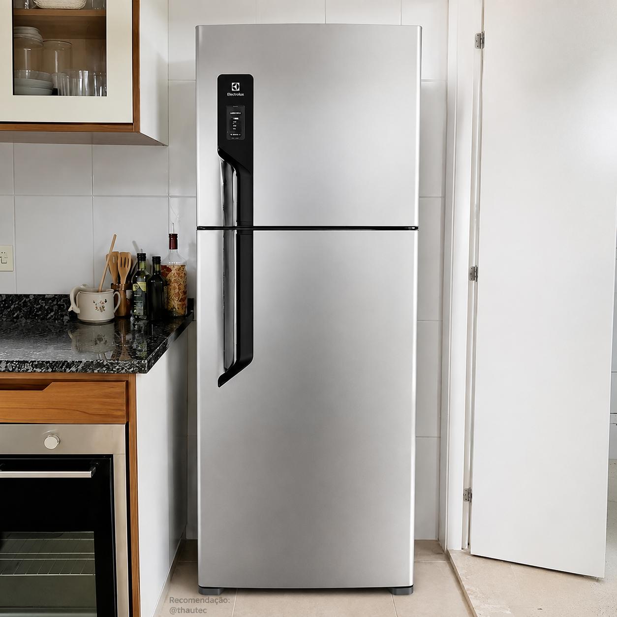Geladeira Electrolux Frost Free Autosense 480L Inox 110V TF71S