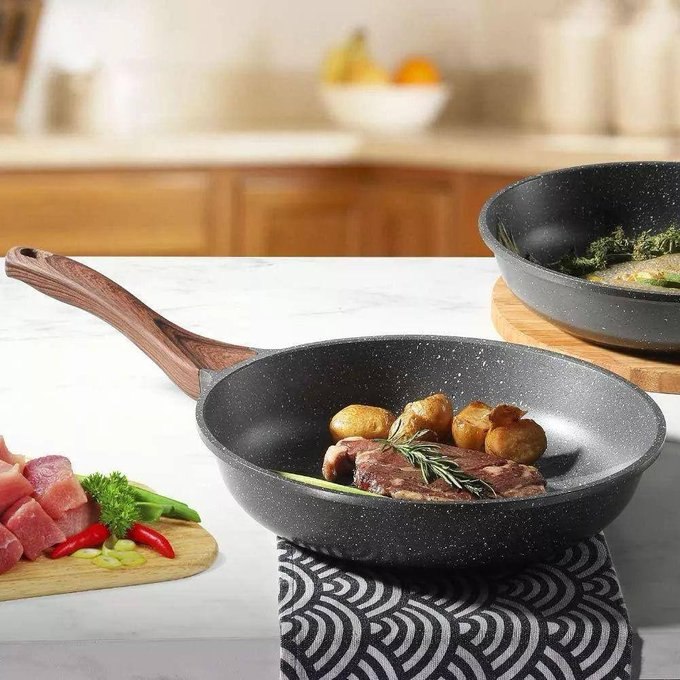 Panela Frigideira Cerâmica Indução e Gás 24cm Aero Home