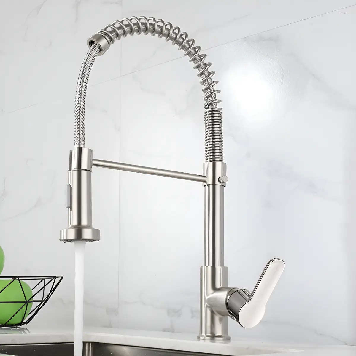 Torneira Cozinha Gourmet Bancada Flexível Monocomando