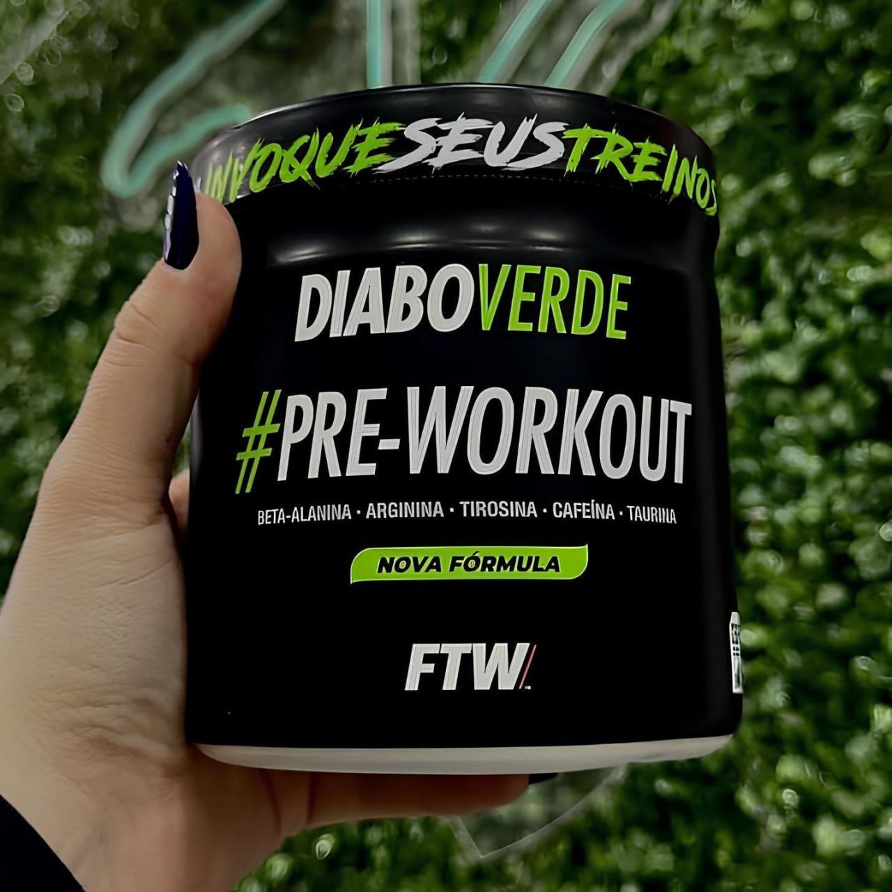 Pré-Treino FTW Diabo Verde 150g