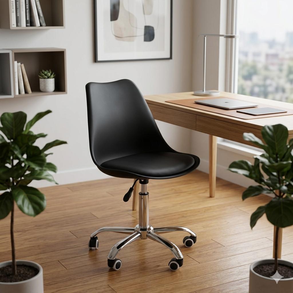 Cadeira Eiffel Office Base Giratória