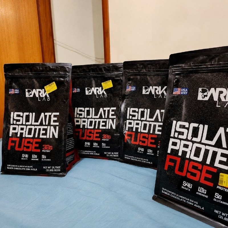 Whey Isolate Protein Fuse Refil 900g Dark Lab