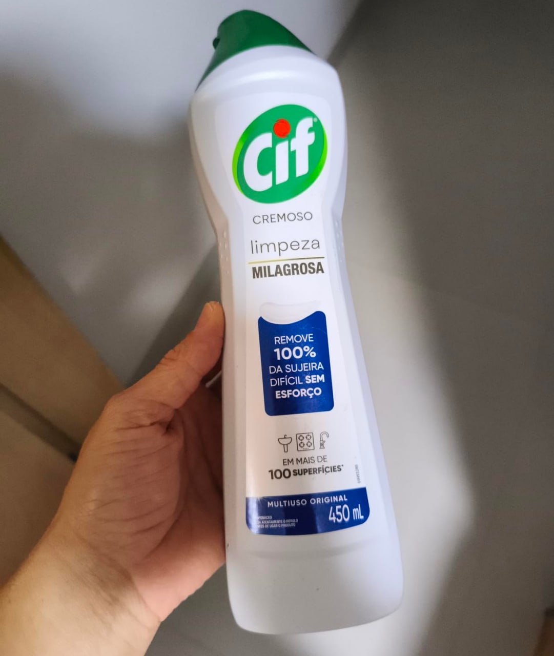 Cif Cremoso Limpeza Milagrosa 450ml