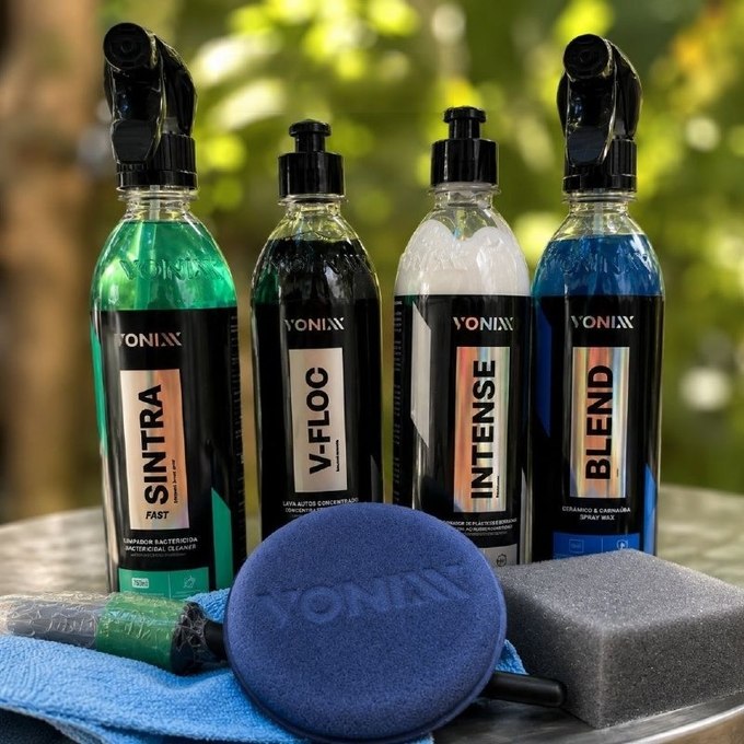 Kit Lavagem Automotiva V-floc Blend Sintra Intense Vonixx