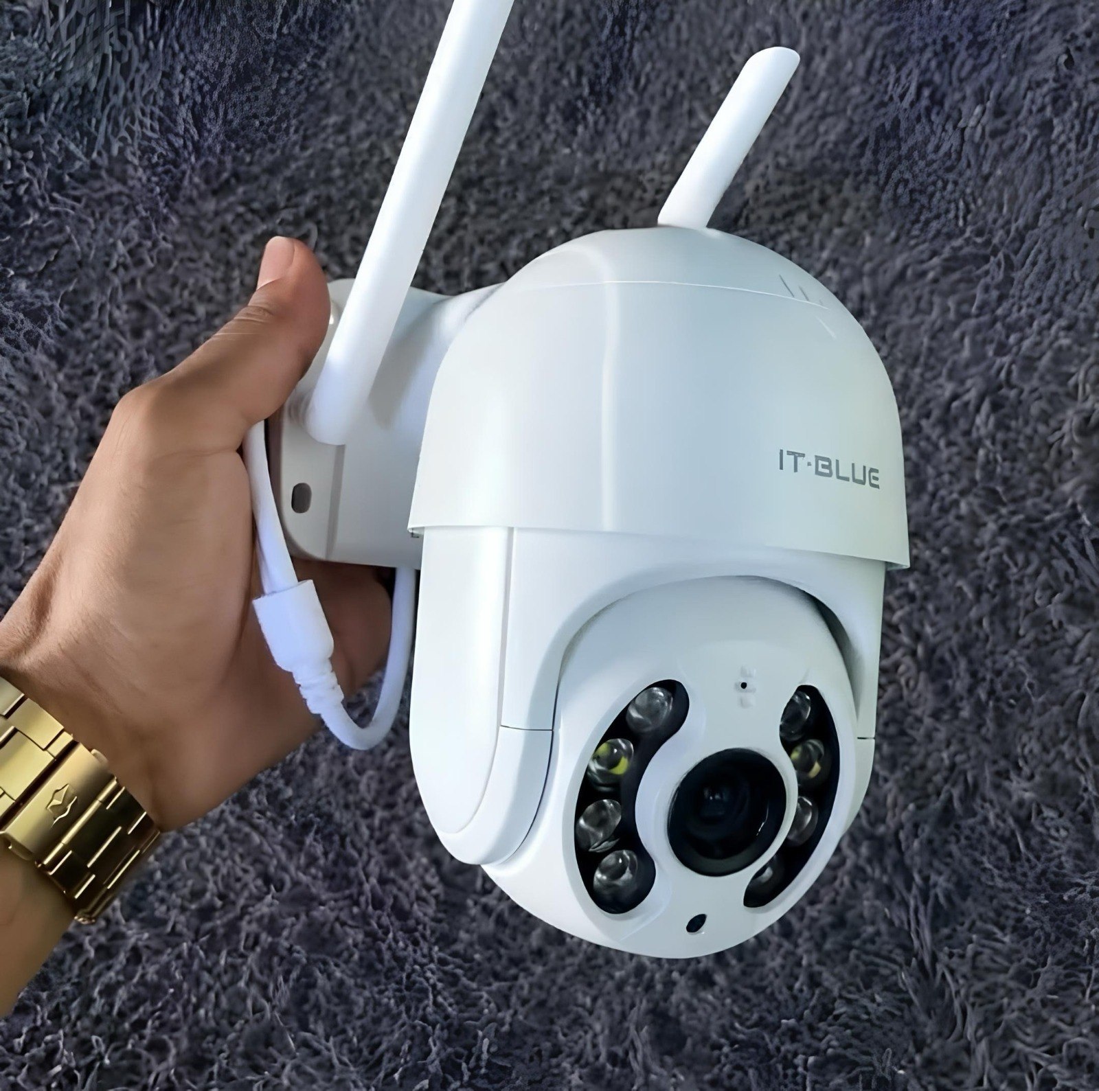 Câmera de Segurança WiFi IP A8 ICSEE Infravermelho à Prova d'Água