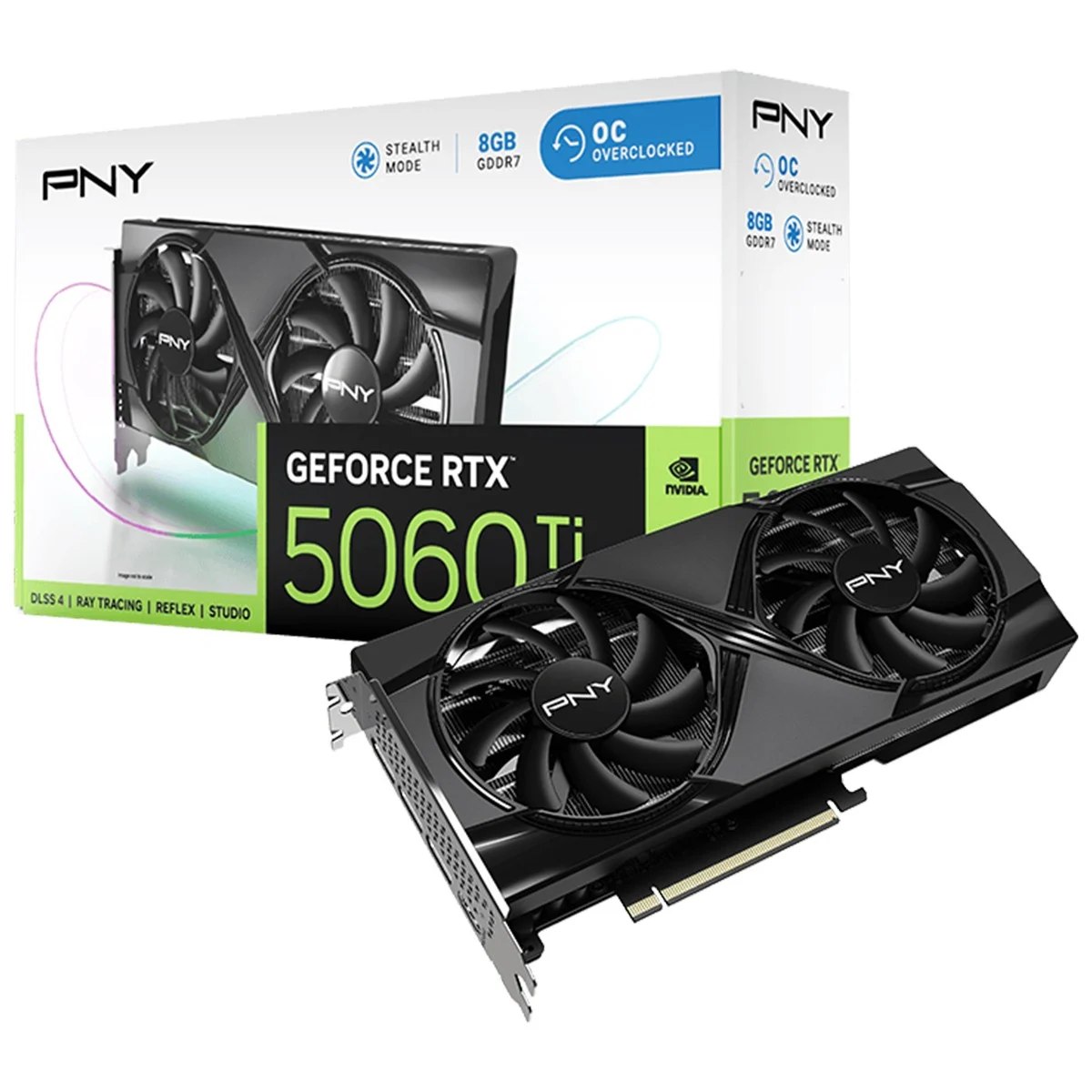 Placa de Vídeo RTX 5060 Ti 8GB OC PNY