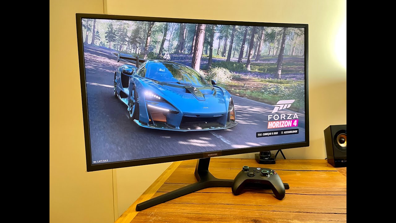 Monitor Samsung 32 polegadas 4K UHD Freesync