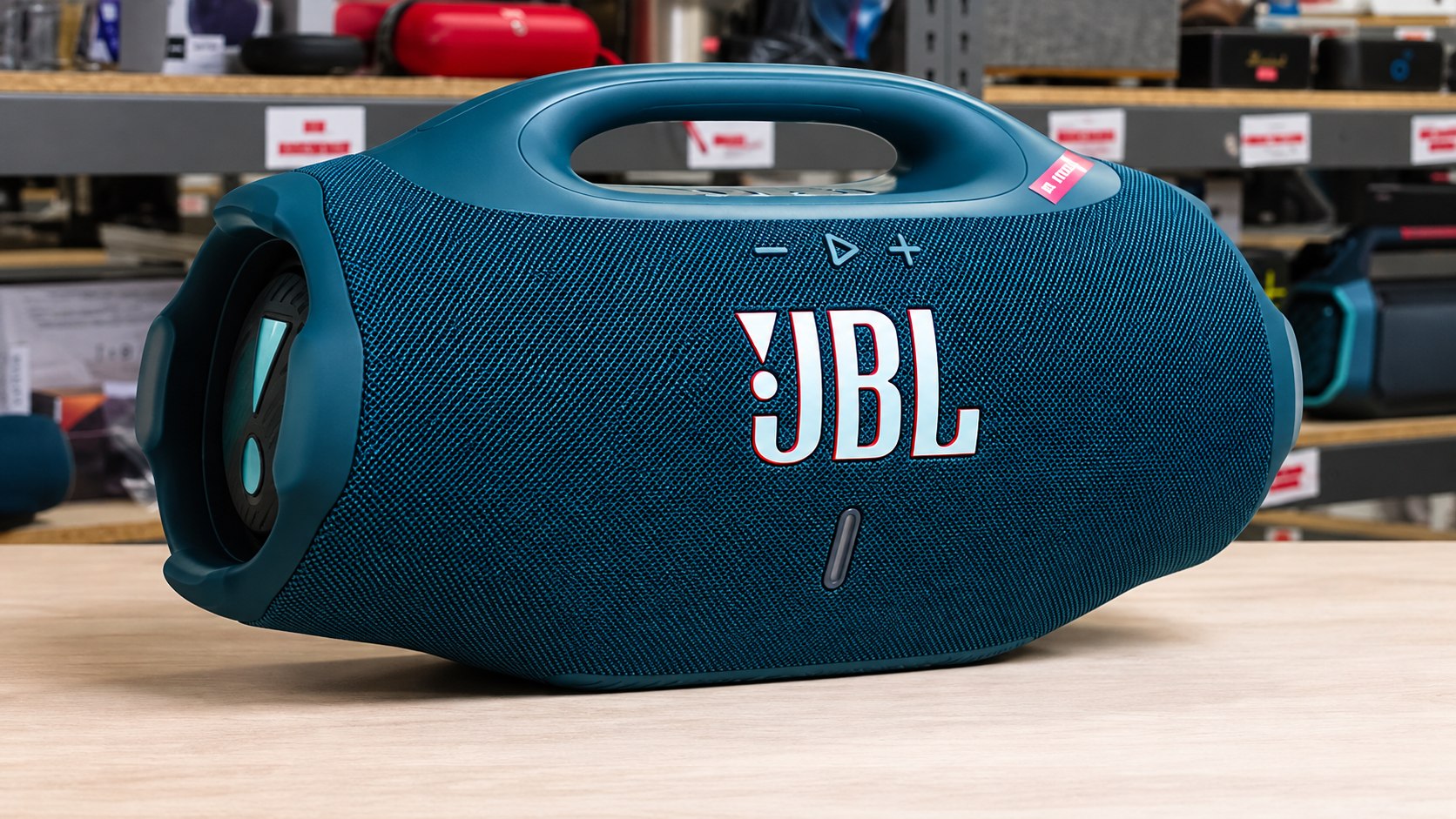 Caixa de Som JBL Boombox 4 210W Bivolt Azul