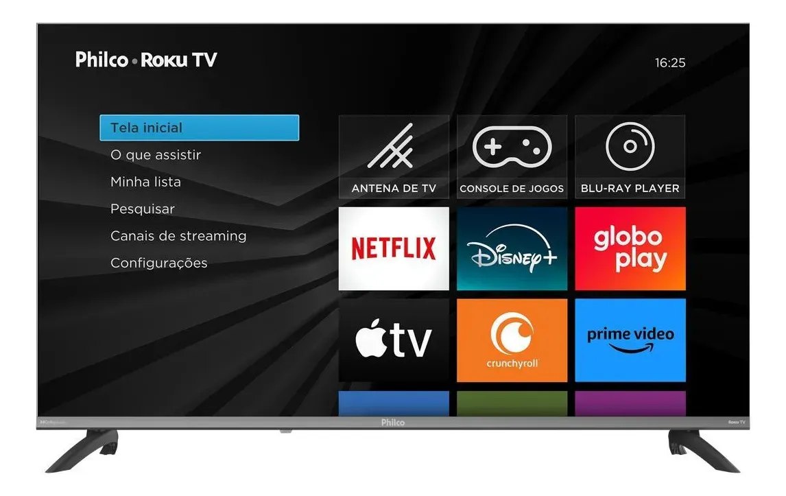 Smart TV 39 Polegadas Philco Full HD Roku