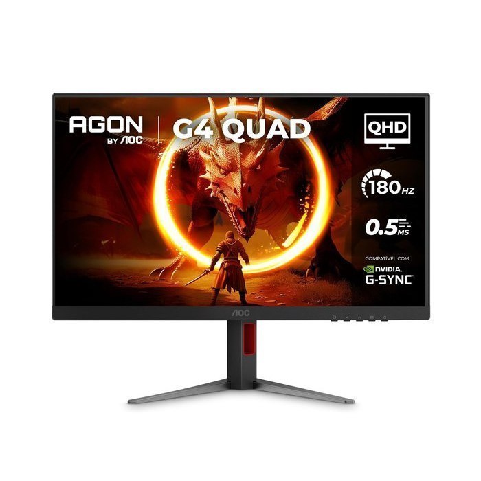 Monitor Gamer AOC AGON 27" QHD 180Hz 0.5ms Q27G4F