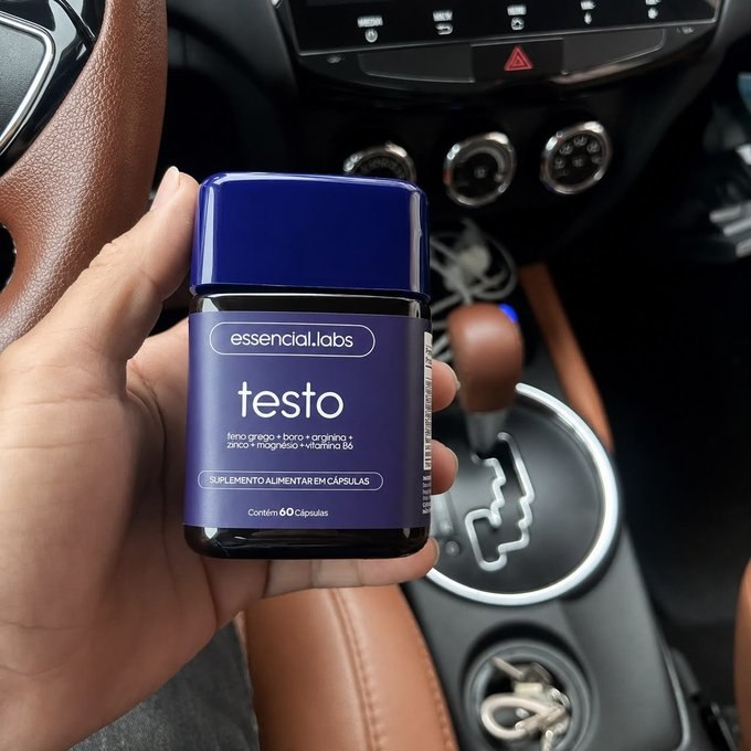 Testosterona Precursora Testo Essencial 60 Cápsulas
