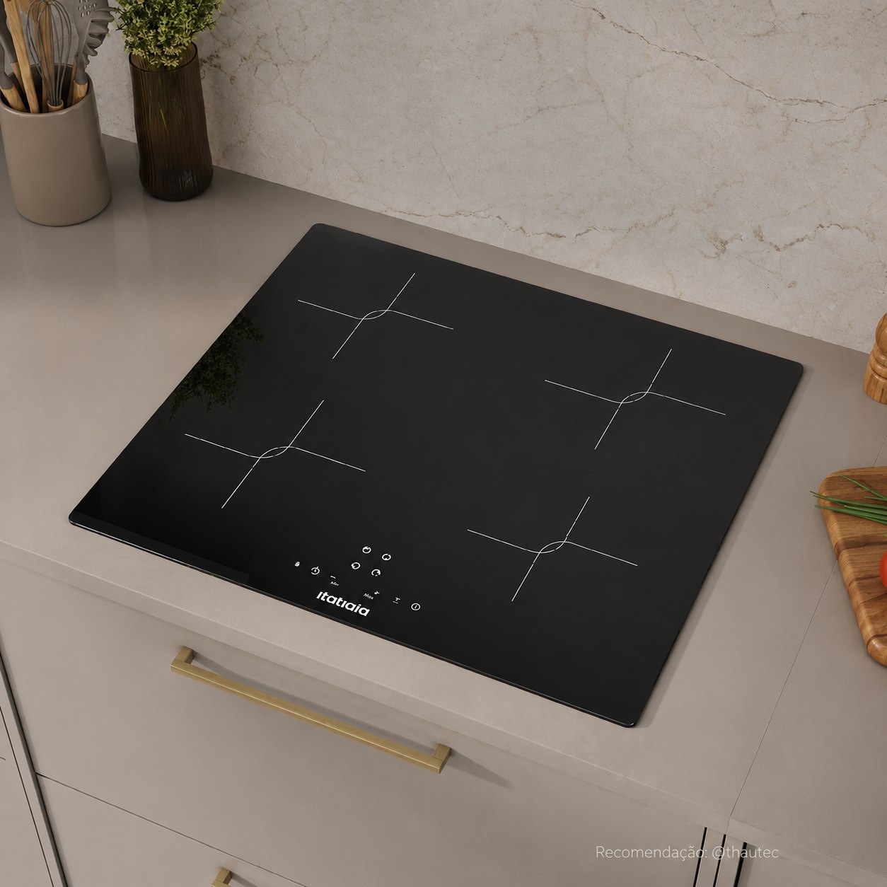 Cooktop de Indução Itatiaia Master 4 Bocas