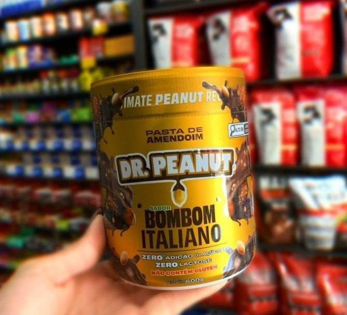 Pasta de Amendoim Dr. Peanut Bombom Italiano 600g