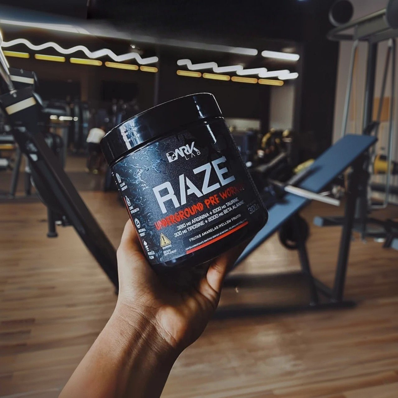Pré-Treino Raze 300g Dark Lab - 2 Sabores