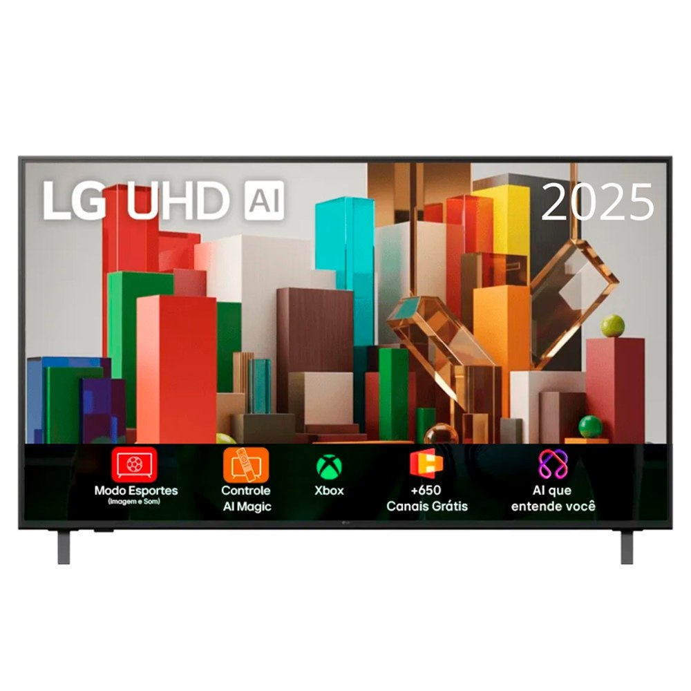 Smart TV 4K 65" LG UHD HDR (AU801)