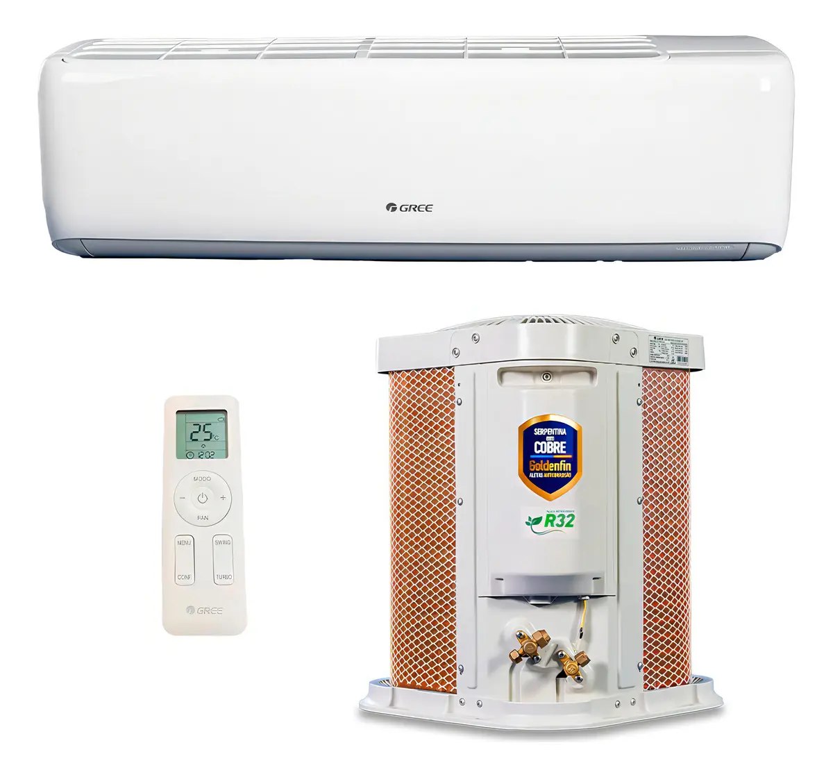 Ar Condicionado Split Gree 9.000 BTU Inverter Wi-Fi