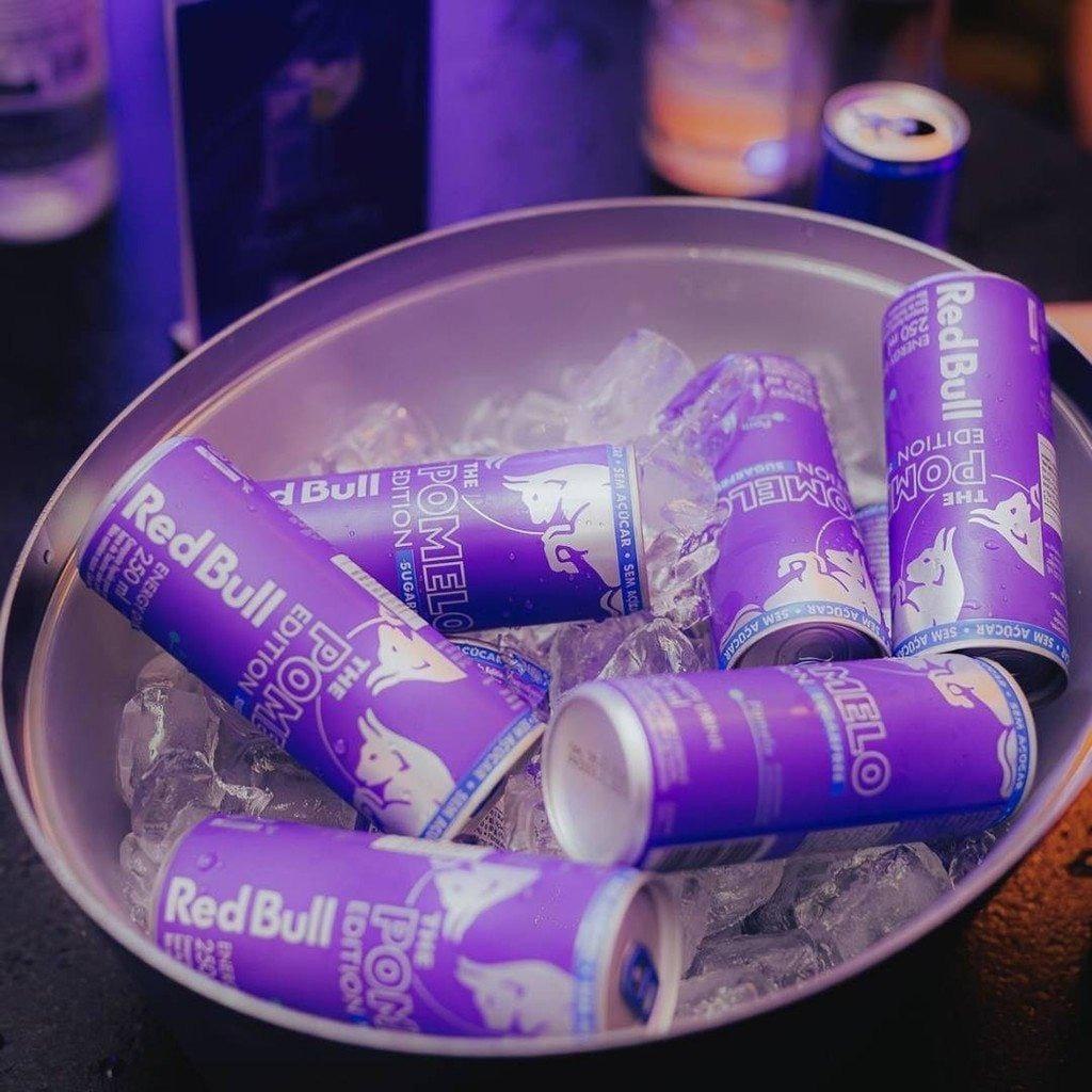 Pack 4 Latas Red Bull Pomelo Edition Sem Açúcar 250ml
