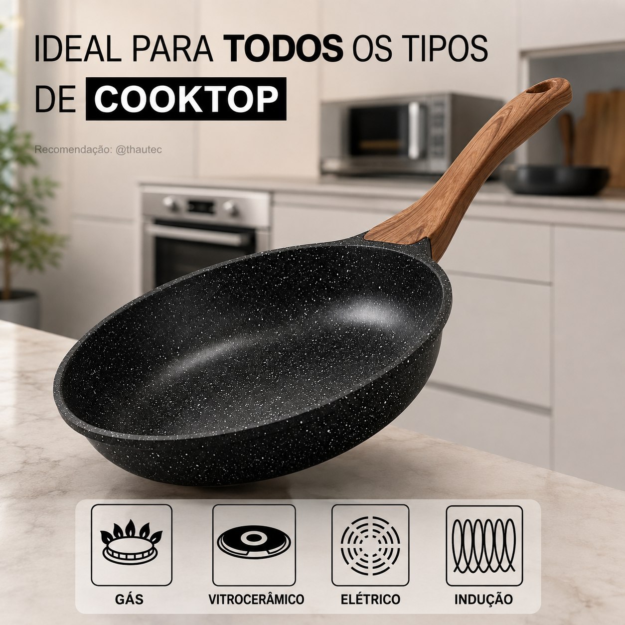 Frigideira Cerâmica Antiaderente 24cm