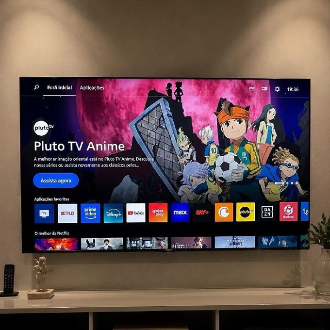 Smart TV Philips 50" 4K 50PUG7300 Comando de Voz