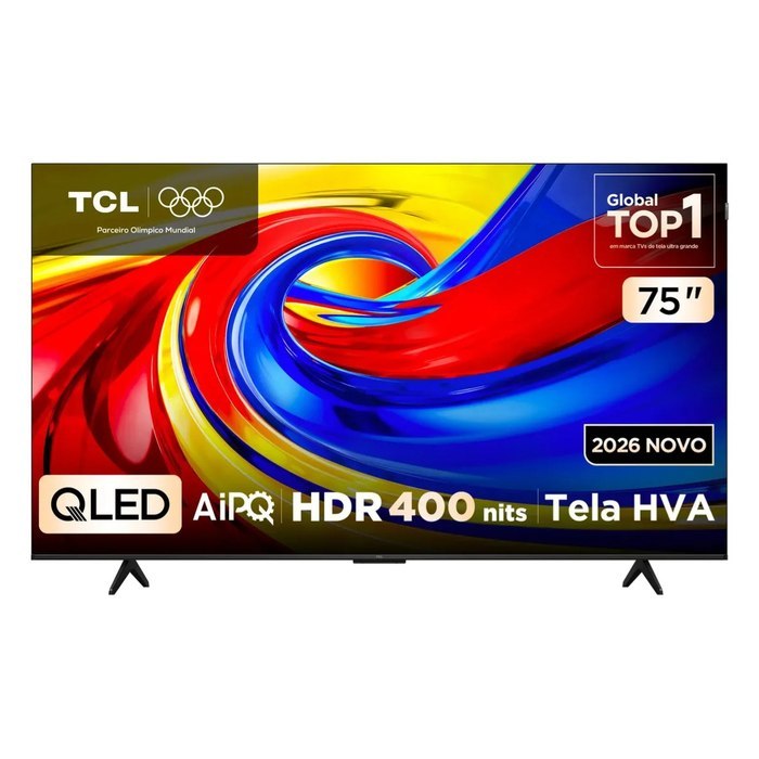 Smart TV 75" TCL QLED 4K P7L