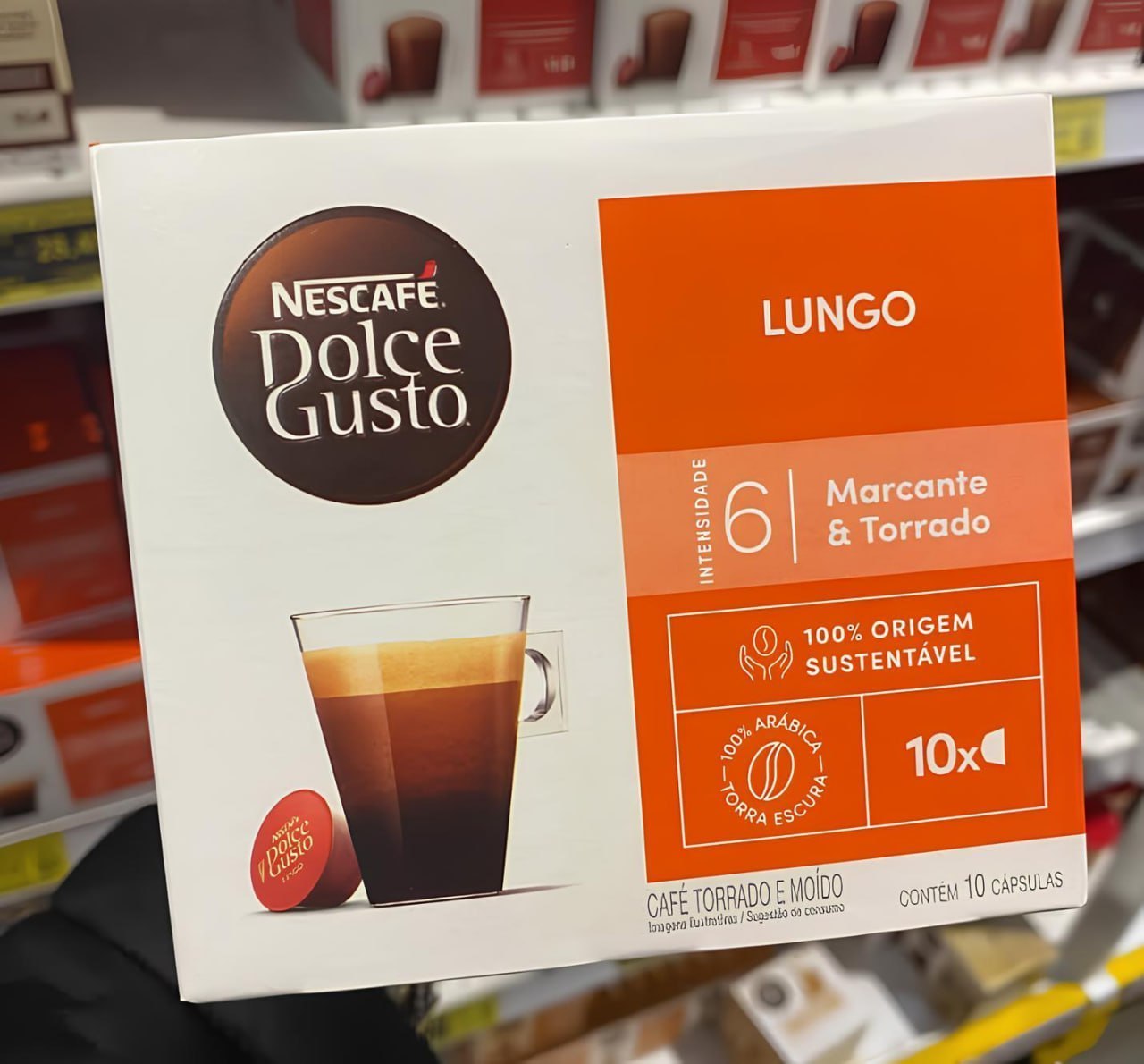 Nescafé Dolce Gusto Lungo 10 Cápsulas 70g