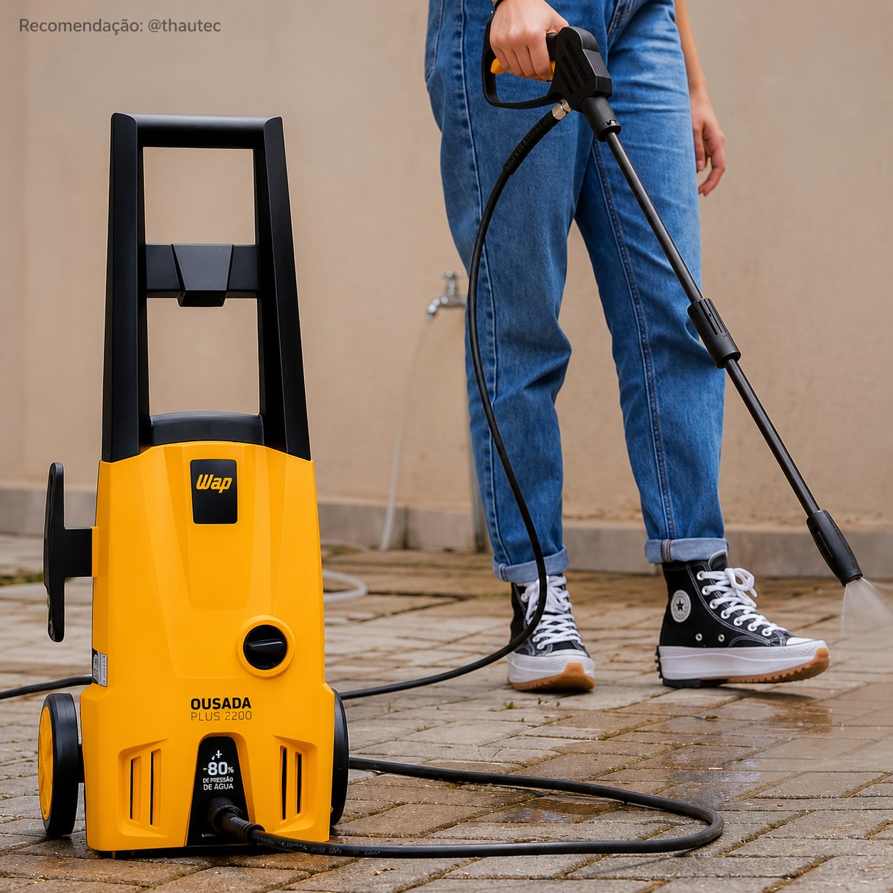 Lavadora de Alta Pressão WAP Ousada Plus 2200 - 1750psi